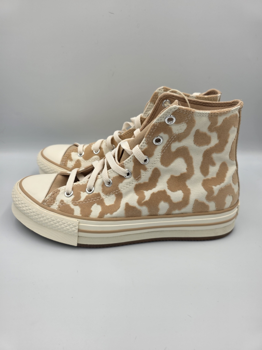 Converse Kids High-Top Sneakers in Warm Quarry